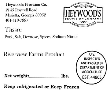 Georgia Firm Recalls Pork Products Due To Misbranding and Undeclared Allergens 